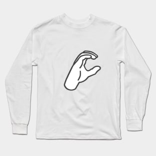 american sign language, Long Sleeve T-Shirt